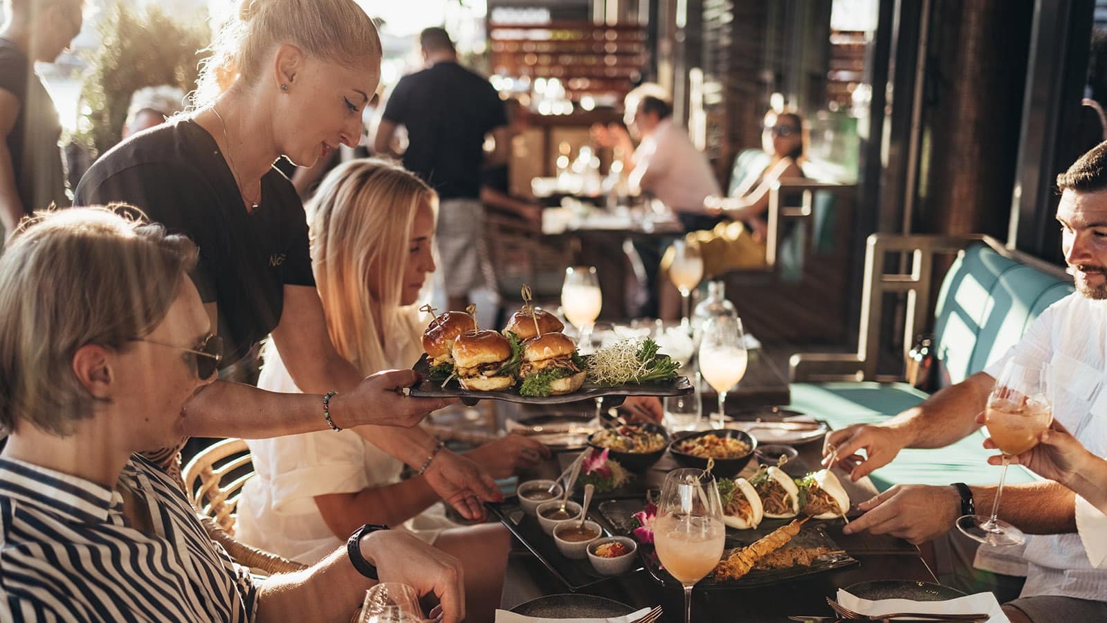 Restaurant på brygga